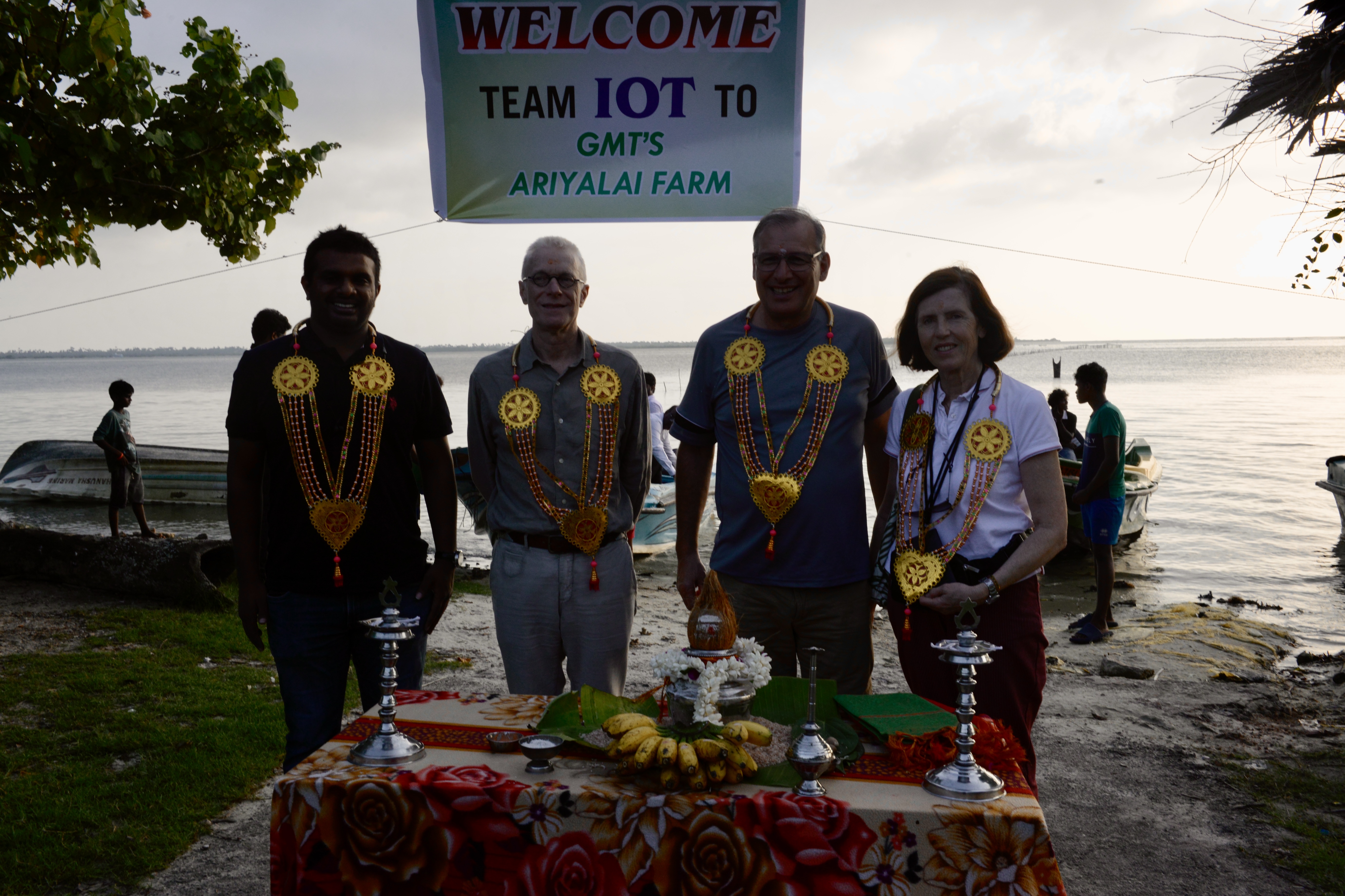 Welcome IOT Team to Ariyalai Farm